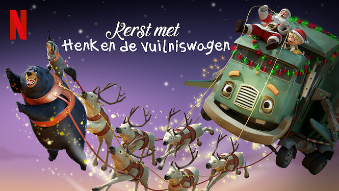Kerst met Henk en de vuilniswagen